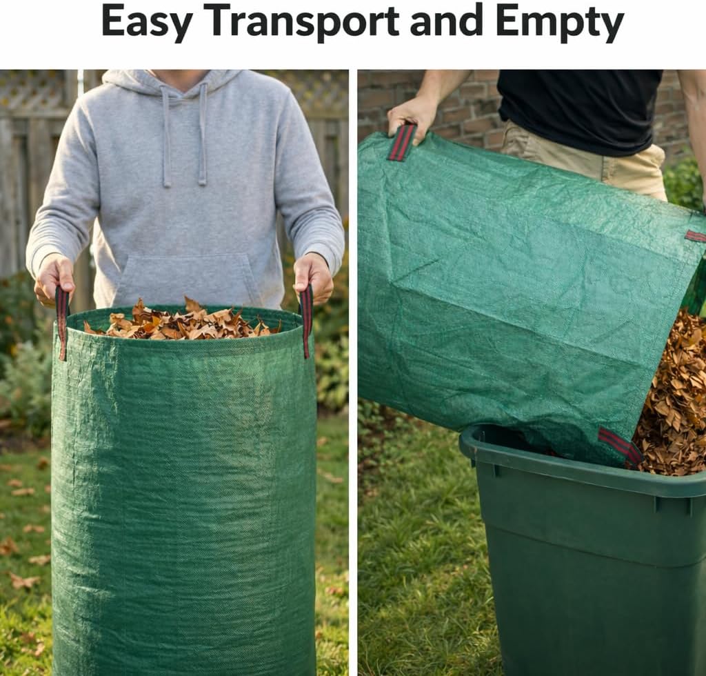 Gardzen 72-gallon yard waste bags - image 4