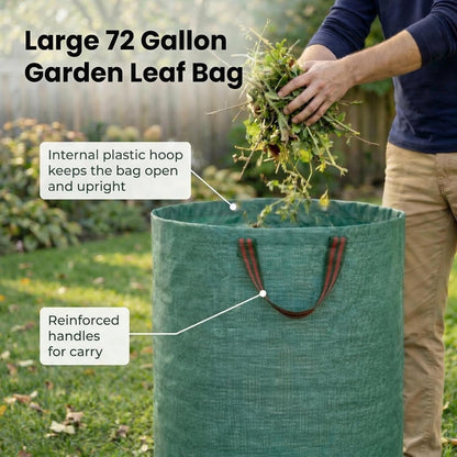 Gardzen 72-gallon yard waste bags - image 3